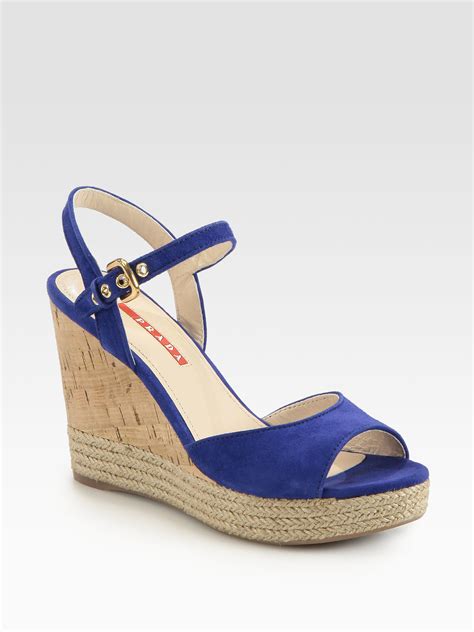 prada wedge sandals sale.